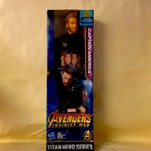 Steve Rogers defends justice as the patriotic hero, Captain America.